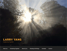 Tablet Screenshot of larryyang.org